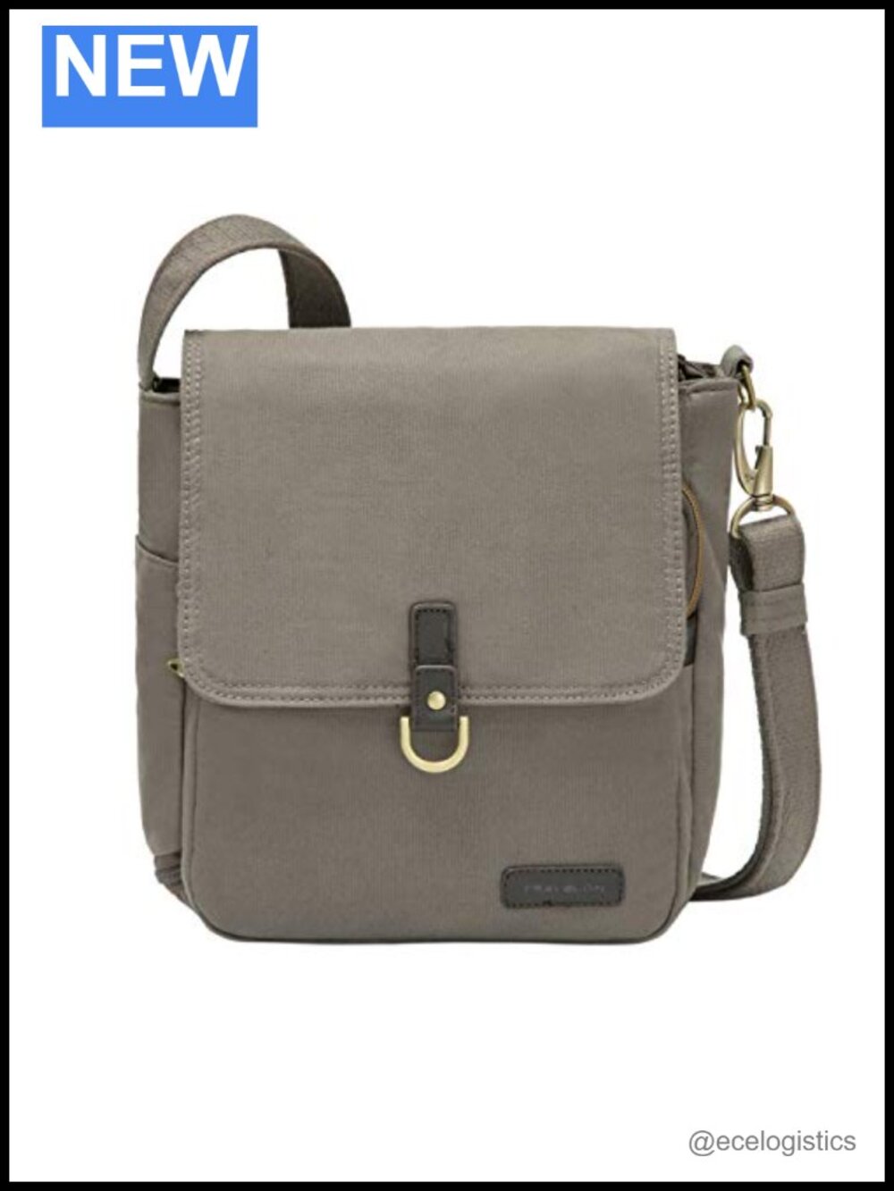 Anti-Theft Courier Tour Bag with Locking Zippers